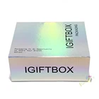 Gift A Gift Box Luxury Large Magnetic Collapsible Boxes Holographic Folding Gift Hologram Holographic Packaging Box