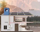 Solar System Xinyi New Hybrid Grid 48V LiFePO4 Off Grid Solar Power System 5.76KWh Solar Home Energy Storage System