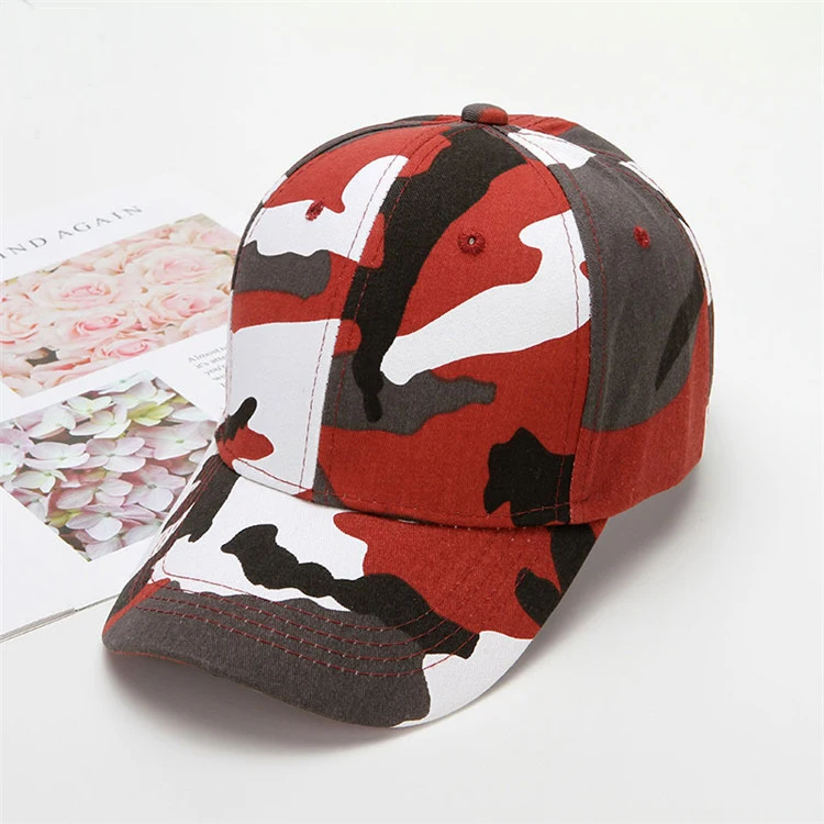 red camo hat