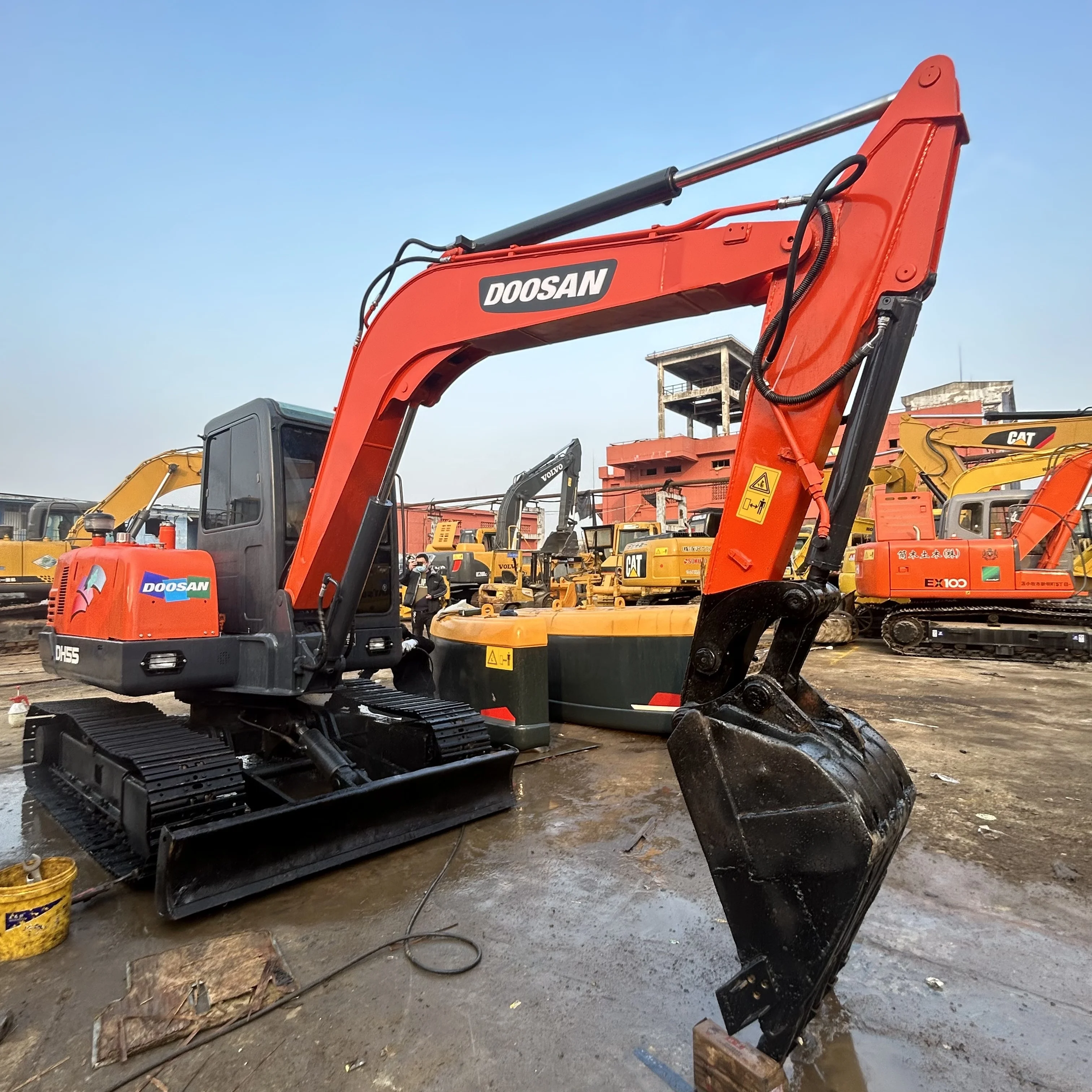 New Tons Korea Mini Excavator Doosan Dh With Nice Running