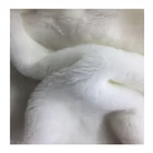Fur Artificial Fur 30mm Short Hair White Fox Rabbit Artificial Fake Fur Fabric Manufacturer Factory Supplier