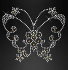 Simple Simple Image Hotfix Rhinestone Butterfly Design