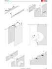 Design Hardware System Best Quality Design Competitive Price 120KG Weight Door Hardware Sliding Door System