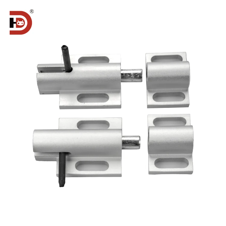 Aluminum Alloy Precision Machining Door Bolt Industrial Aluminum Profile Assembly Door Frame Aluminum Pin 3030/4040 Universal factory