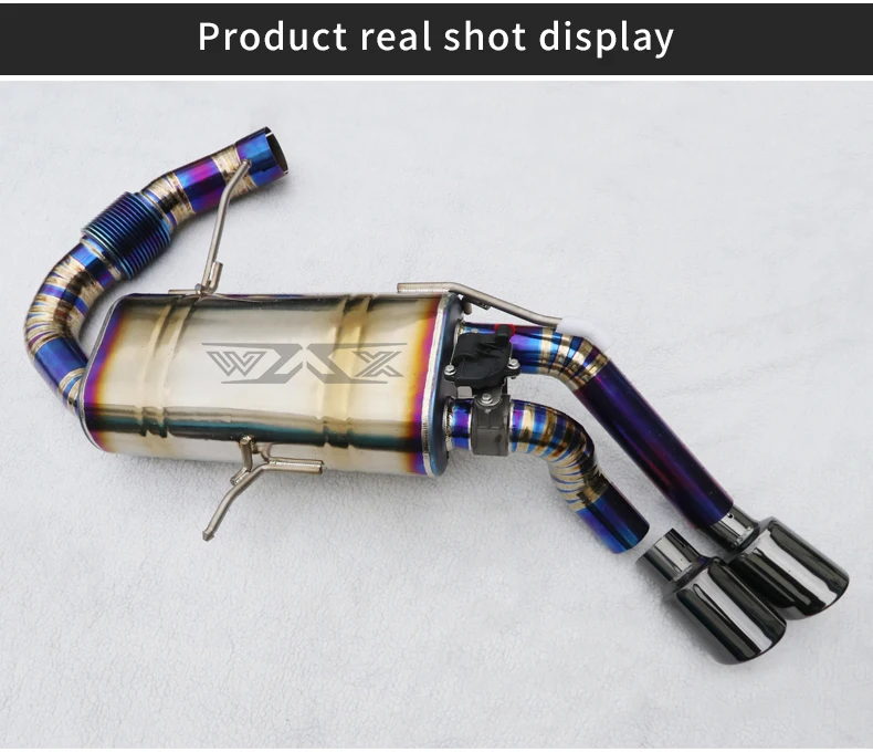 Titanium Performance Electric Valvetronic Exhaust System Catback with remote control For BMW I8 2014-2021