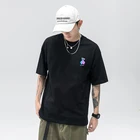 Custom Streetwear Reflective T Shirt For Women Men Oversized Clothing Glow In The Dark Tshirt