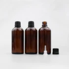 Bottle Stopper 100ml Euro Glass Bottle Seal Tamper Evident Cap With Dripper Tip Stopper For Essential Oil Bottle