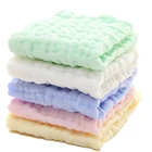 Towel Amazon Best Sell Super Soft Organic Baby Muslin Face Bath Towel Washcloth Burp Cloth