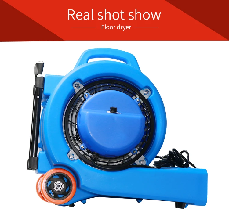 Mini Floor Dryer Fan, Plastic, 3-Speed, 1000W, 18.5m/s - detail 8