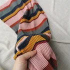 Long Scarves Scarves Hot Sale Ladies Long Striped Scarves Elegant Polyester Pleated Scarf For Women
