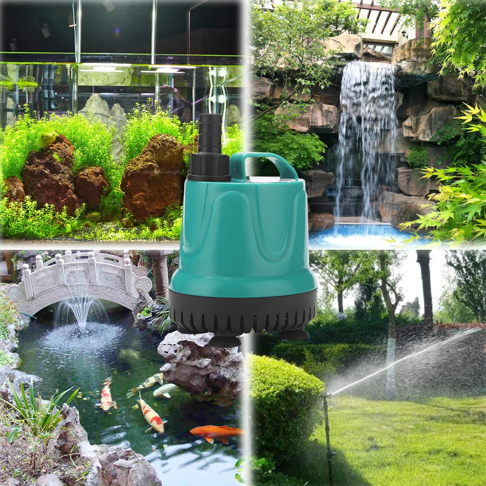 Fish tank Submersible Pump Bottom suction aquarium pump bottom filter mute manure Suction Water Pump Bottom inletpump