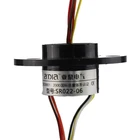 Wires Swivel SRC022-6 Miniature 6 Wires Capsule Electrical Swivel Slip Ring