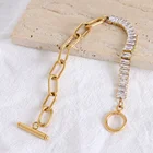 MECYLIFE Gold Chain Bracelet Women 18K Gold Tennis Bracelets Rhinestone Zircon Bracelet