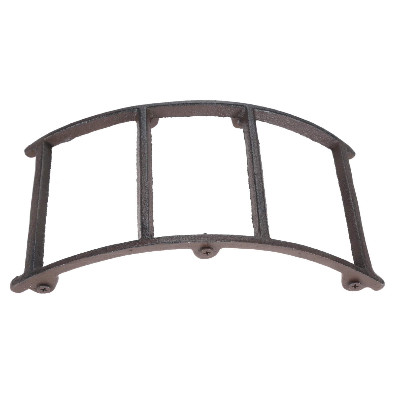 1set Cast Iron Hose Holder Garden Water Pipe Rack Antique Rust Finish