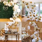 High Quality Platinum Party Theme Balloon Garland Set Hawaiian Balloon Set Girl Boy Birthday Wedding Decoration