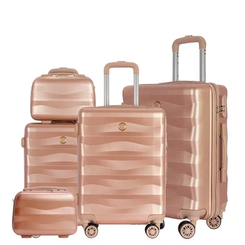 High Quality Business Luggage  Trolley  Customs Lock Travel Suitcase Set Luggage With Wheels
