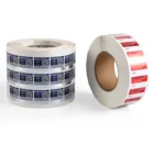 Paper Self Adhesive Sticker Cheap Custom Own Logo Printing Gift Packing Paper Self Adhesive Label Sticker