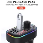 Quality Car Mp3 Large Stock Top Quality Rgb U Disk Type C Car Tape Setup Mp3 Player Fm Transmitter