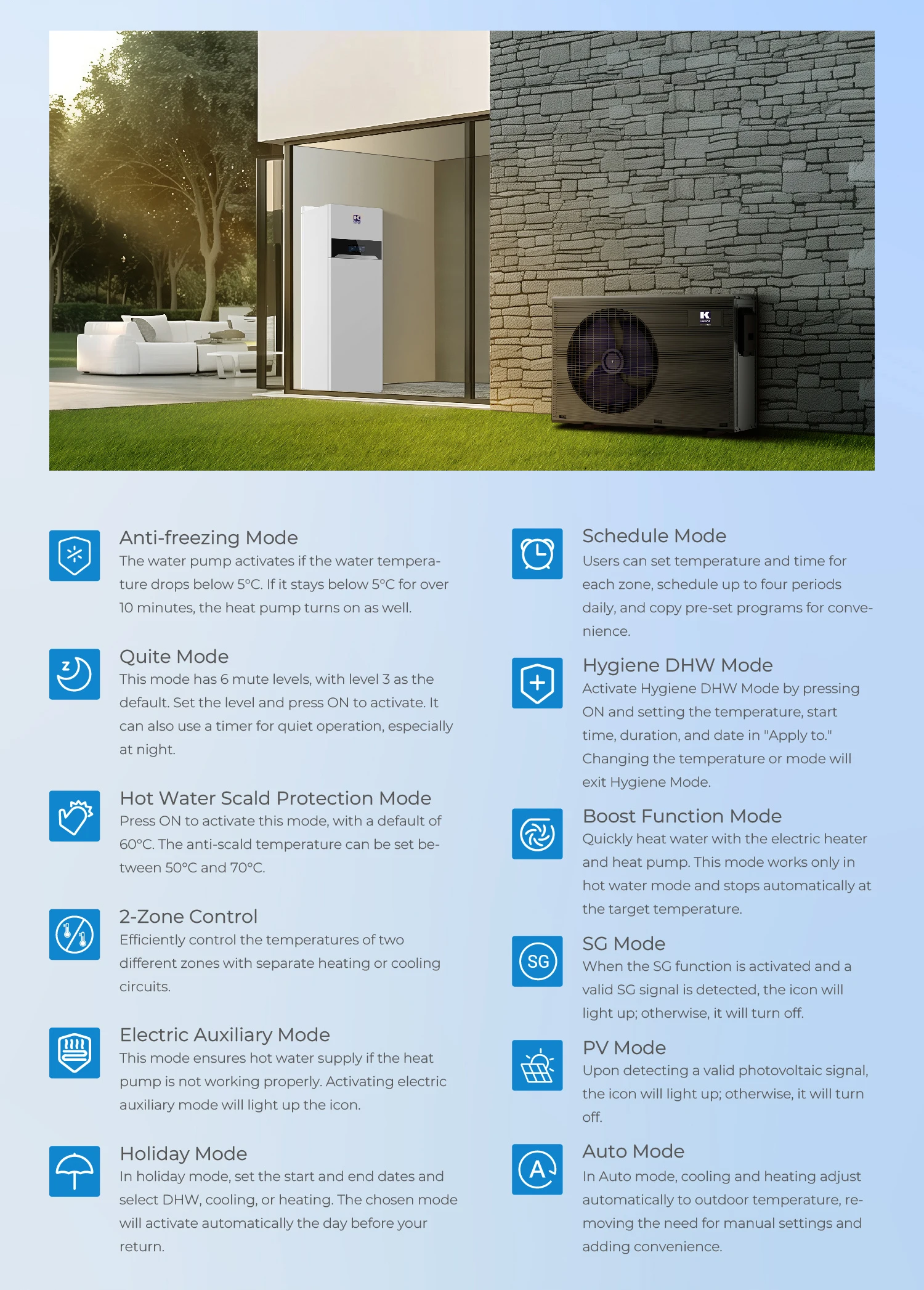 Heat Pump, 6KW, 12KW, R290, CO2 - detail 30