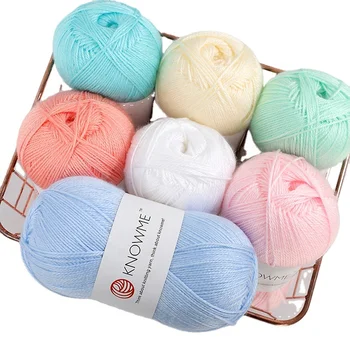 Tianli 100g*ball pure acrylic yarn hand knitting for baby