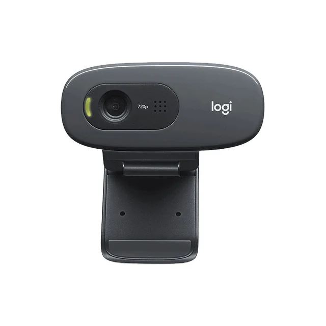 Original Logitech C270 Fixed Focus Built-in Microphone 720p HD Webcam Video Calls HD usb camera official