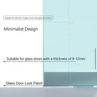 Glass Fittings Fitting High Quality Stainless Steel Frameless Glass Door Patch Fittings L Patch Fitting AGC-P04