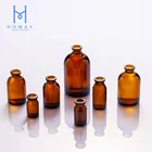 Bottle Vials Customized ISO Molded 8ml Amber Clear Glass Bottle Type II Type III Injection Vials For Medicine