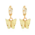 Earrings Fashion Hot Sale Colorful Acrylic Butterfly Earrings Women Girls Fashion Jewelry Gift