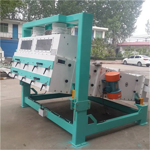 TQLZ Series Vibrating Paddy Cleaner Grain Gravity Cleaning Sieve Coffee Beans Peanut Cleaner Maize Cleaning Machine