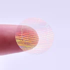 Transparent Sticker Hologram Sheet Custom Clear Transparent Hologram Sticker Sheet