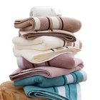 Factory Cotton Towel Factory Wholesale Cotton 32-strand Plain Multi Color Bath Face Hand Towelv