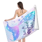Beach Towel Beach Towels Beach Digital Printed Sports Logo Promotional Custom Beach Towel For Advertising