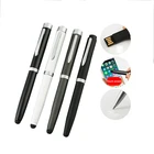 Pens Gift Custom Pen Drives Office Promotion Pens Gift Custom Logo Ball Ballpoint Stylus Pen With Usb Flash Drives