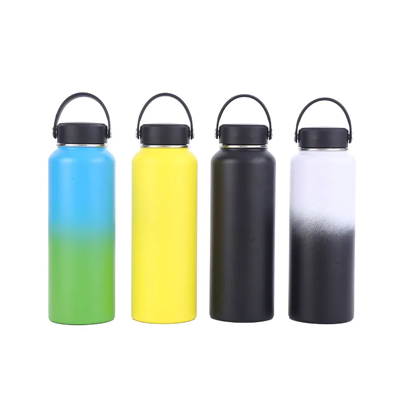 Details about   Double Wall Insulated Stainless Steel Sports Water Bottle 25oz Thermal Flask 