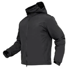 ZUJA Waterproof Windproof Outdoor Casual Softshell Jacket With Hood