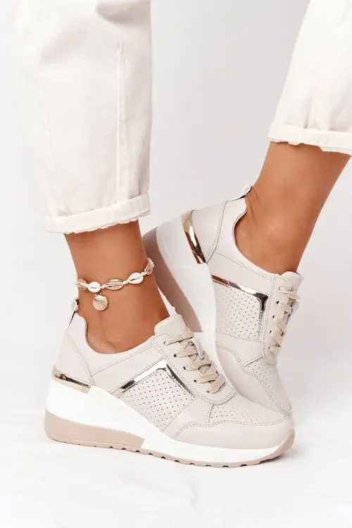 comfy platform sneakers