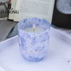 Candle Scented Candle Personalized Marble Candle Vessel WoodenWick Soy Scented Candle