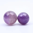 Good Gold Crystal Hand Carved Good Design Decoration Brown Gold Sand Natural Crystal Balls