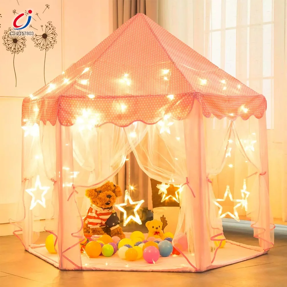 Baby toy tent portable princess teepee house toy tent kids castle playhouse children princess castel play tent