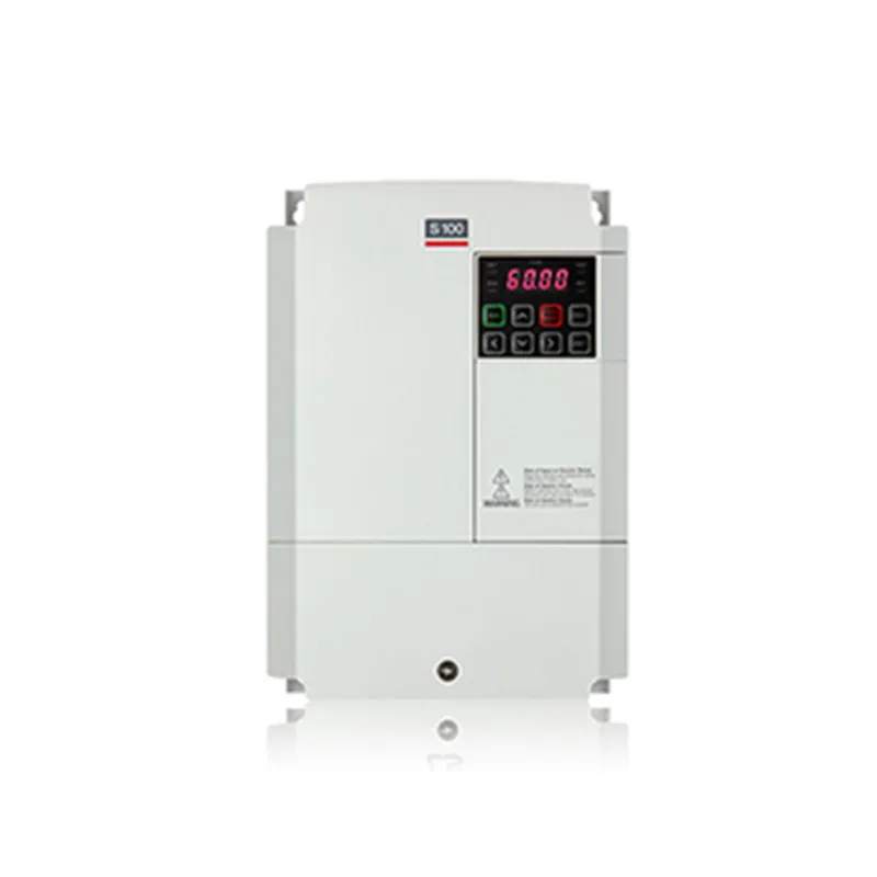 new original lslv0037s100 4eonns s100 series 37kw three phase 380v variable frequency inverter it supports vector control and wide speed regulation range with strong overload capacity and comprehensive fault protection -1
