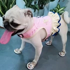 Dog Dress For Pink Small Dog Girl Clothing Designer Summer Vest Luxury Harness Dress Pets Clothes For Pet