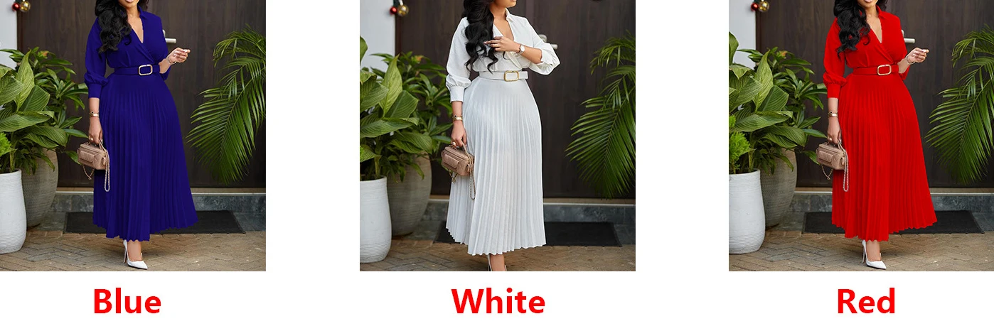 Foreign Trade New European and American Women's Dress Solid Color Long Skirt H50878ce7ca594a4589e17a4d4e16cc2ea