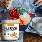 Organic Hot Sale Organic Inulin Powder Natural Fiber Prebiotic From Jerusalem Artichoke 14 Oz