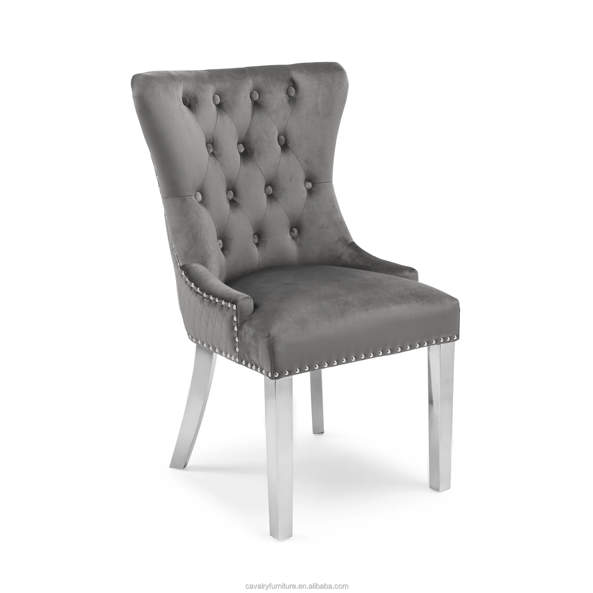 Satine OffWhite Tufted Linen Dining Chair Back At The Ranch Furniture