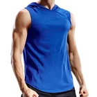 Vest Manufacturer 2021 Mens Fitness Gyms Sleeveless Shirt Quick Drying Breathable Sports Vest
