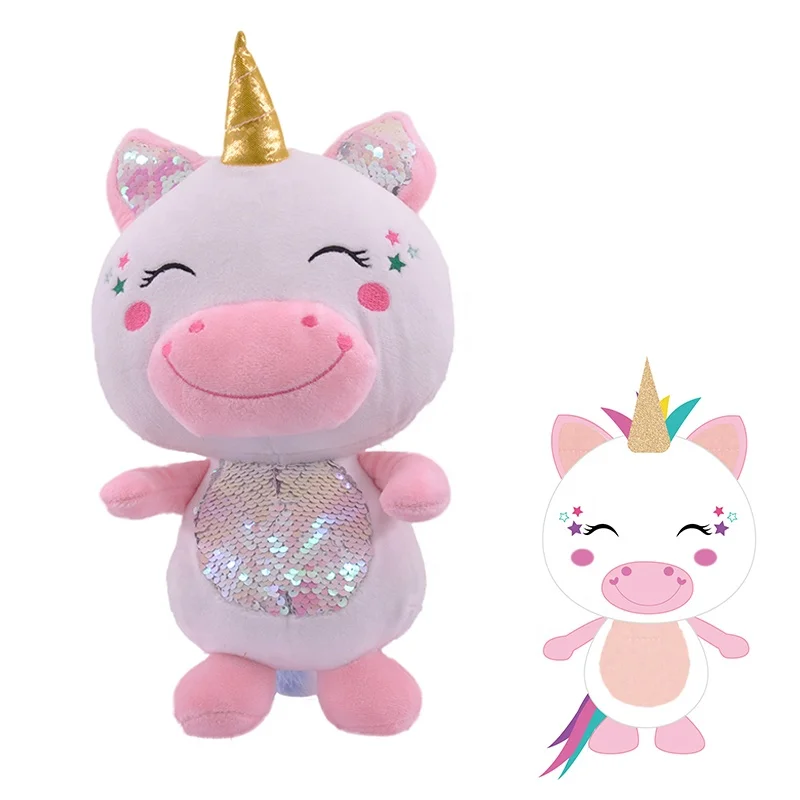 Soft Toy Pink Pig,Soft Pig Plush Doll 