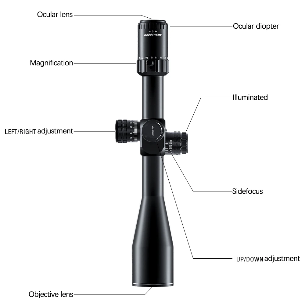 Swampdeer Hd Pro Zero Stop X Sfir Ffp New Hunting Scopes