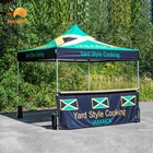 Trade Show Tent 10x10 Trade Show Tent Aluminium Custom Promotional Event Advertising Logo Folded Gazebo