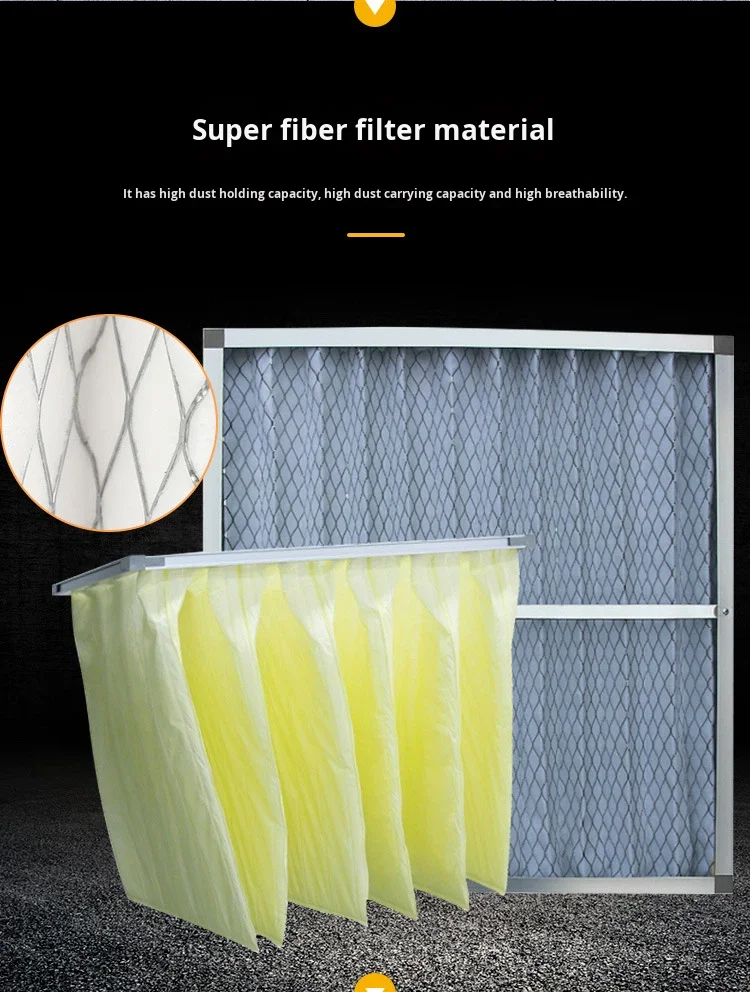 product walson g4 primary air purification aluminum alloy galvanized frame central air conditioning dustproof fabric plate filter-8