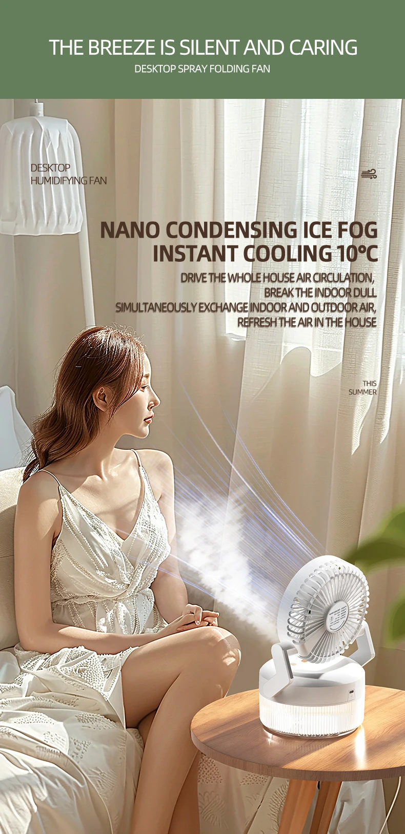 Humidifier, Portable, 800ml - detail 12